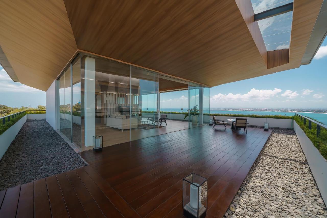 Beyond The Sea - Luxe Sea View Villa In Jimbaran Exterior foto