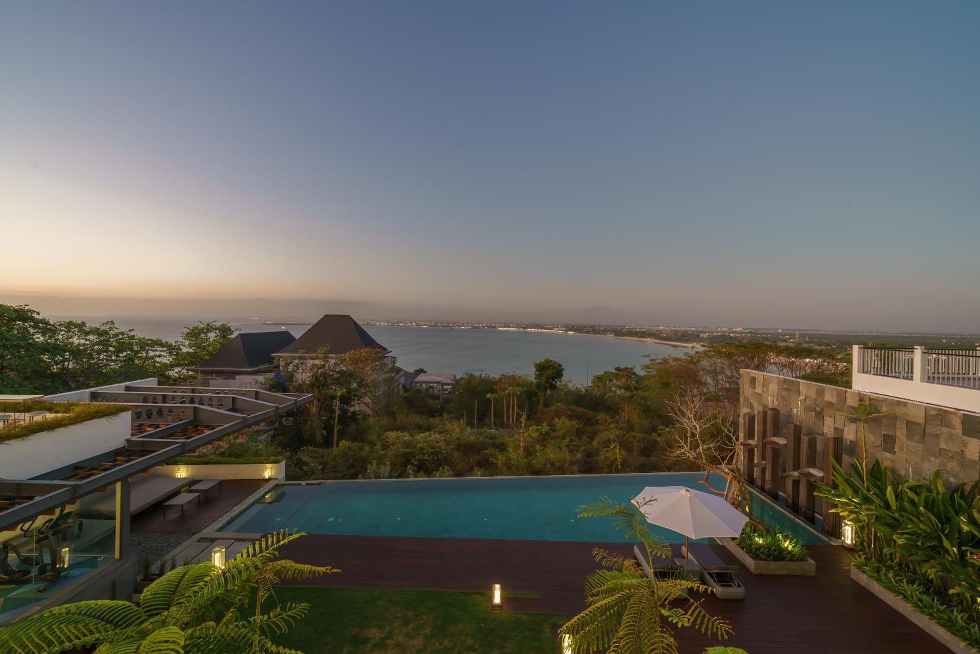 Beyond The Sea - Luxe Sea View Villa In Jimbaran Exterior foto