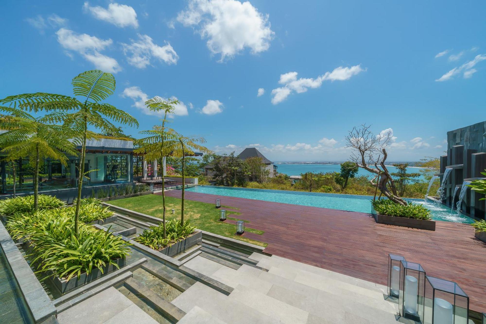 Beyond The Sea - Luxe Sea View Villa In Jimbaran Exterior foto
