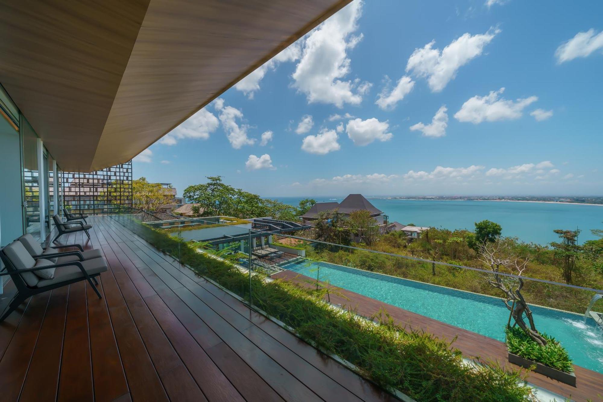 Beyond The Sea - Luxe Sea View Villa In Jimbaran Exterior foto