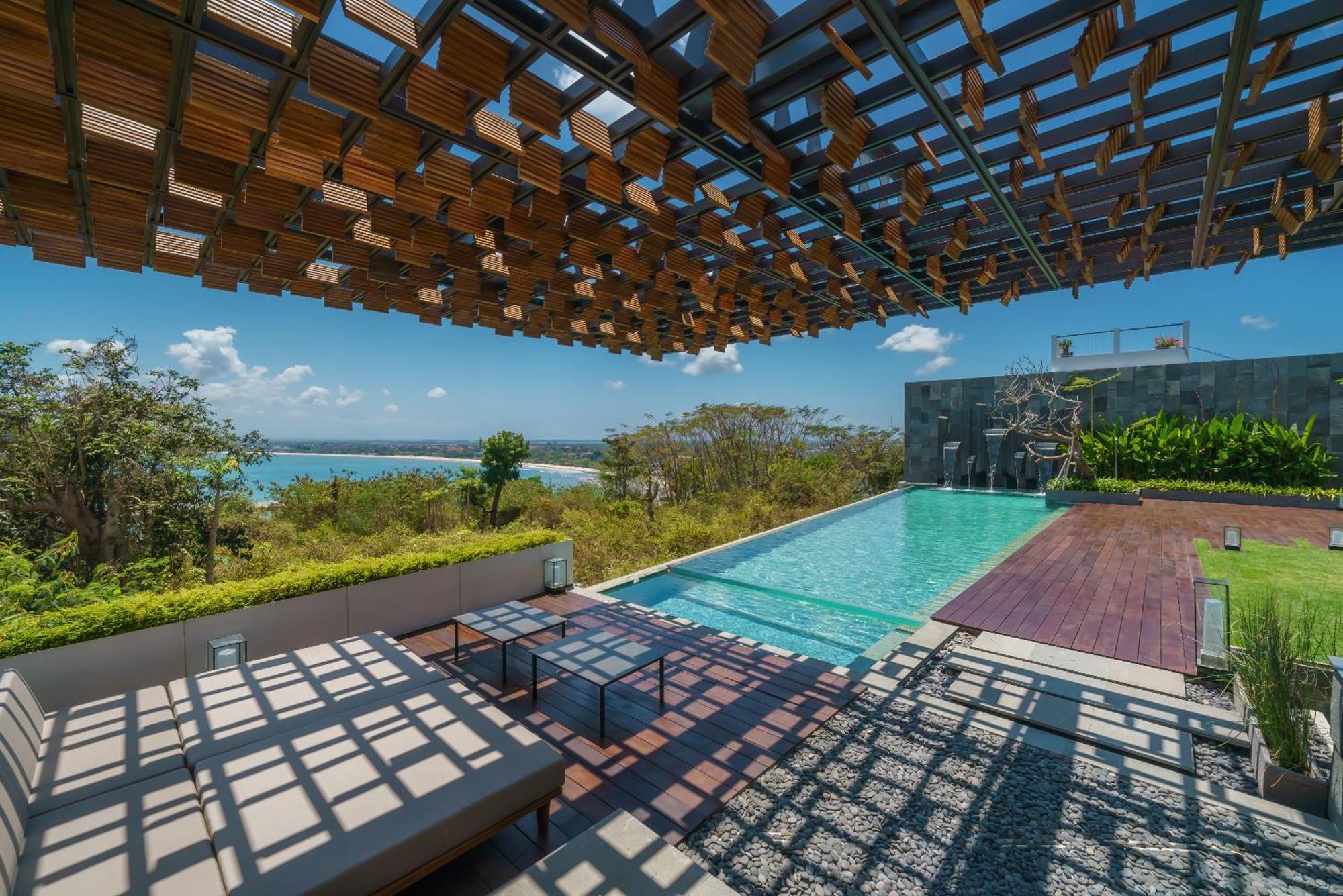 Beyond The Sea - Luxe Sea View Villa In Jimbaran Exterior foto