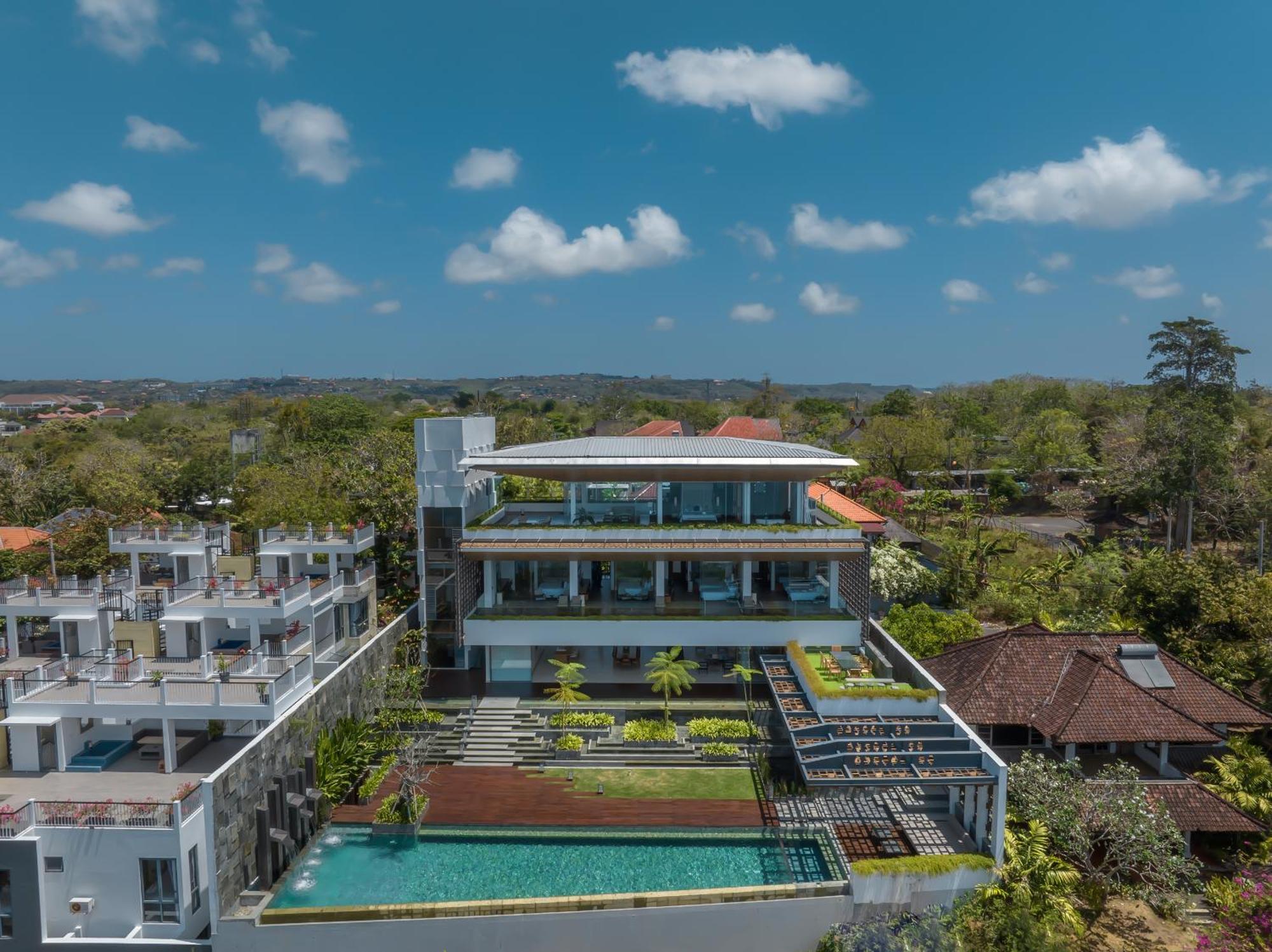 Beyond The Sea - Luxe Sea View Villa In Jimbaran Exterior foto