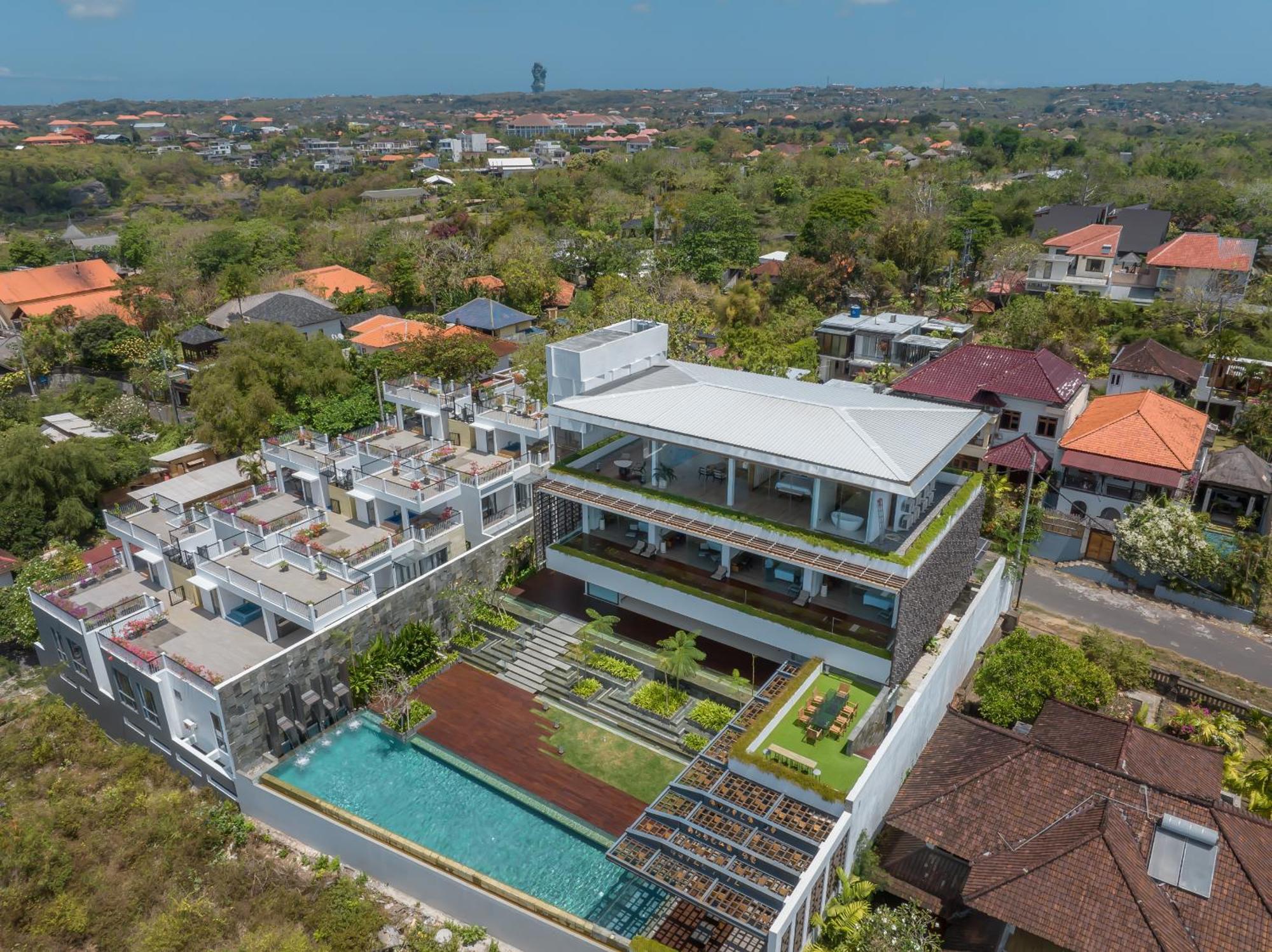 Beyond The Sea - Luxe Sea View Villa In Jimbaran Exterior foto